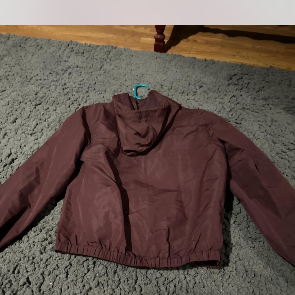 Obey Burgundy Jacket With Unique Patch - image 5